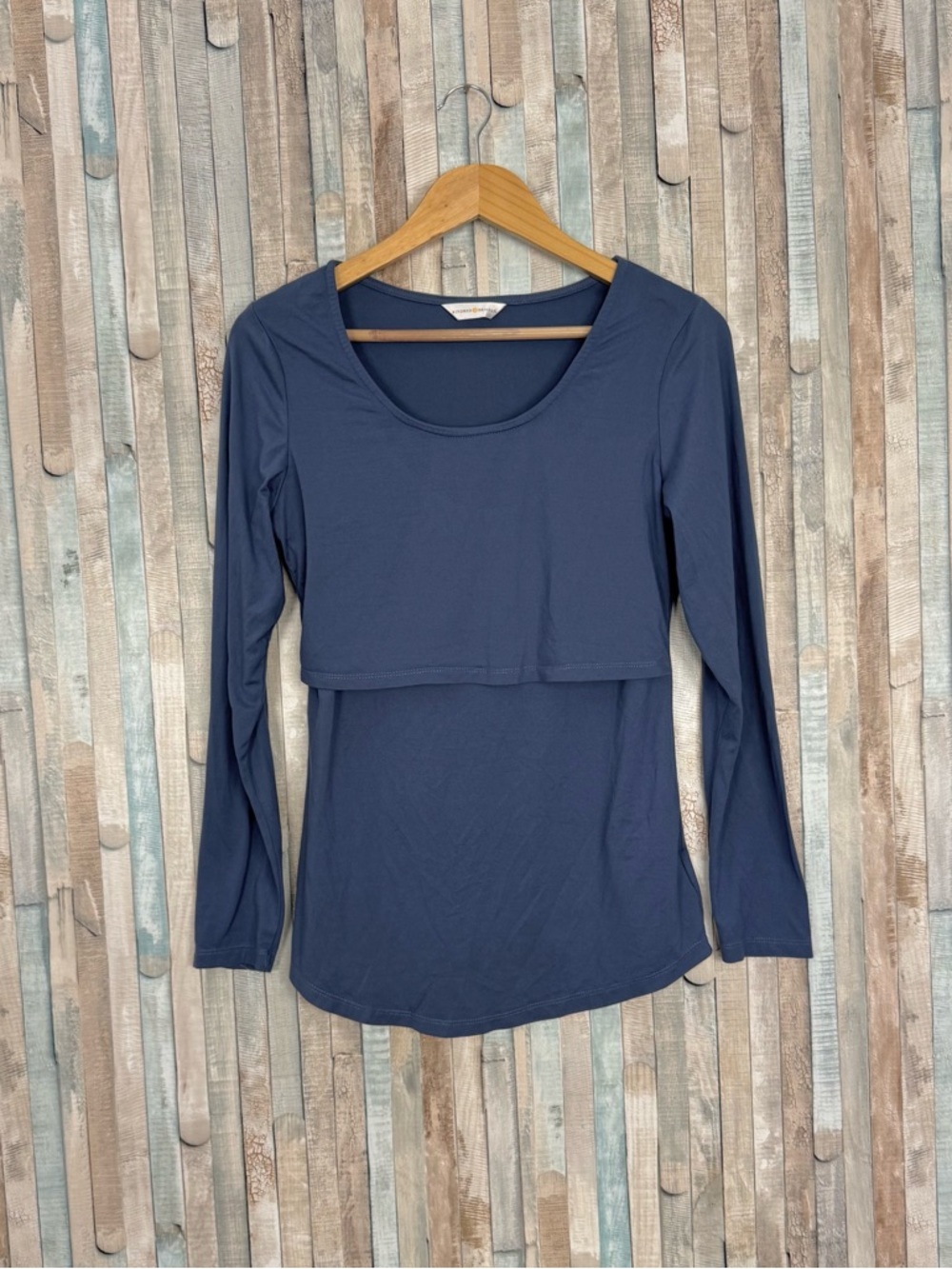 Kindred Bravely M Soft Knit T-Shirt Top Nursing Postpartum Maternity Lounge PJ